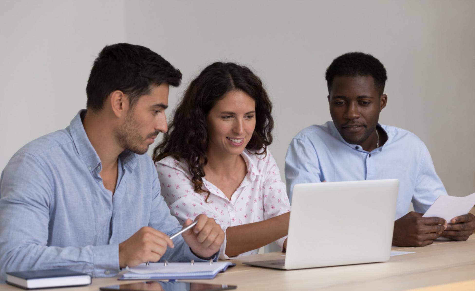 Content strategy workspace showing planning and implementation